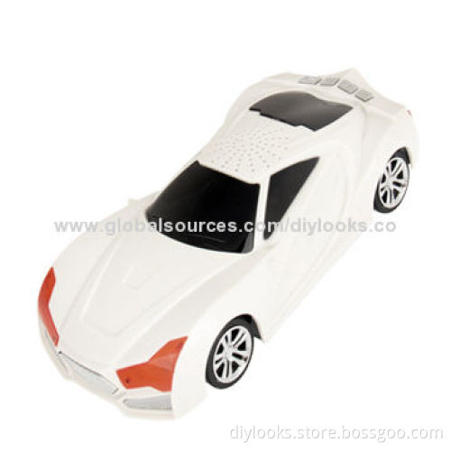 Music Car Style Card Reader Speaker with FM Radio and USB Player & LED Light, Sized 212 x 78 x 54mm